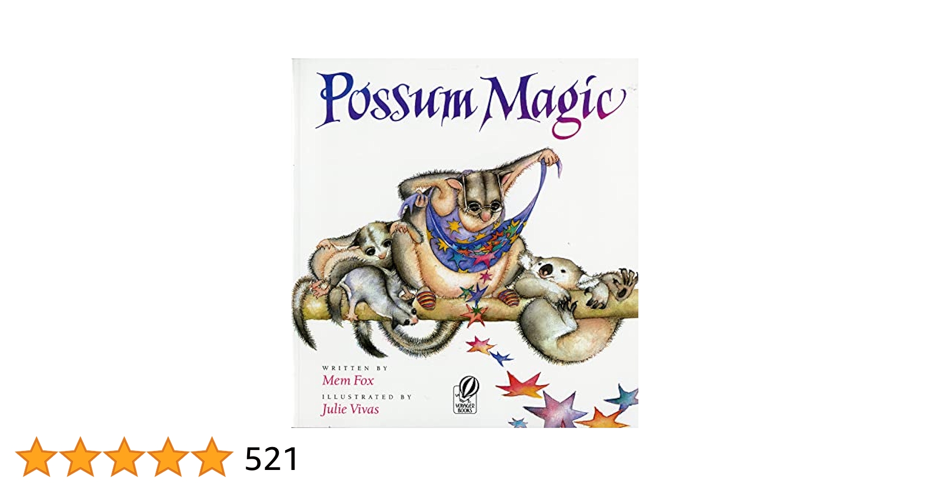 絵本・児童書 Possum Magic Mem Fox,Julie Vivas POSSUM MAGIC: Fox, Mem, Illustrated by Julie Vivas